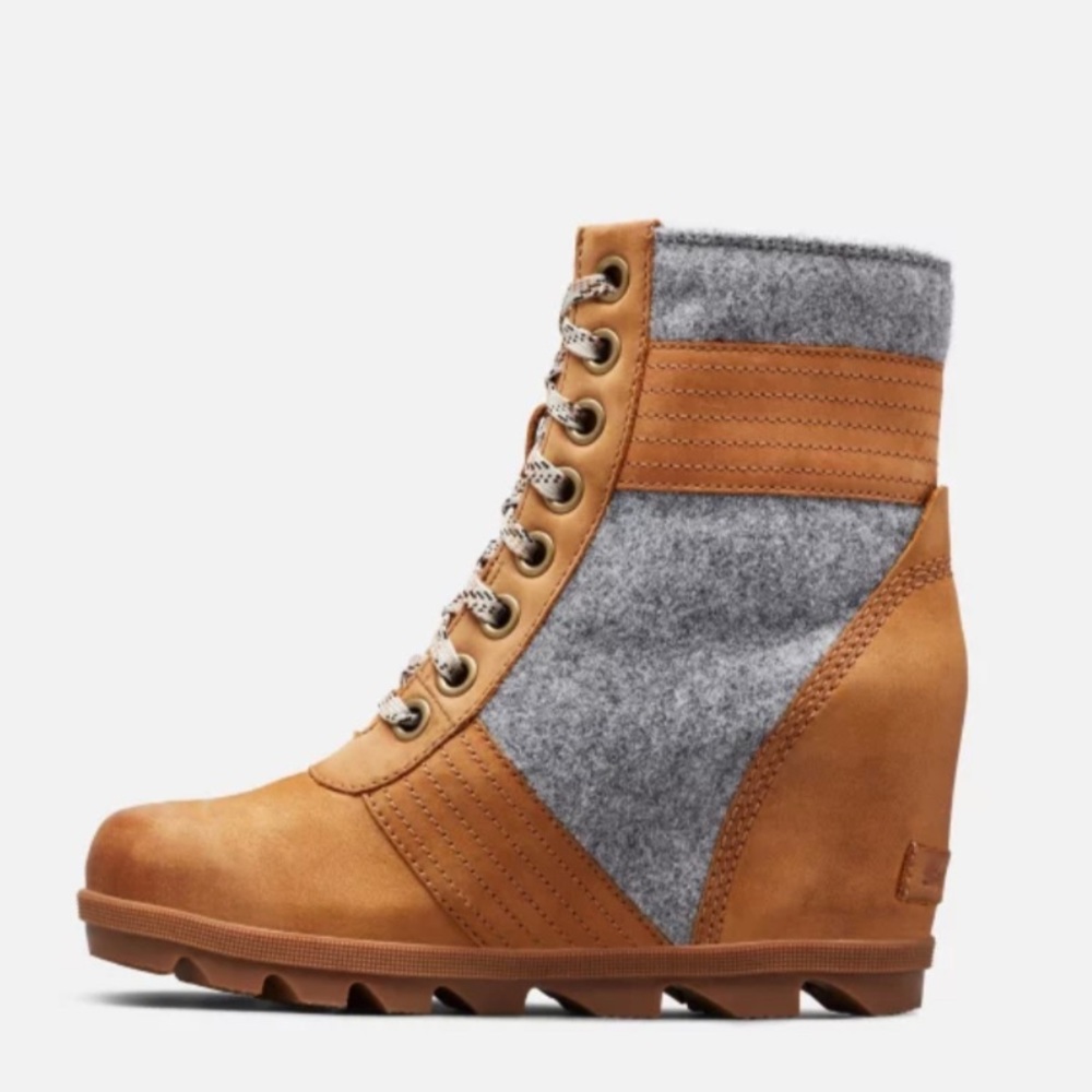 NEW SOREL WOMEN’S LEXIE  WEDGE BOOT - Picture 7 of 14